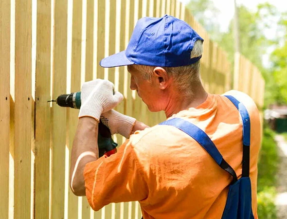 Privacy Fence Wood Rot Repair